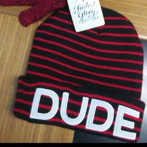 Two Piece Hat and Glove Set for Sale